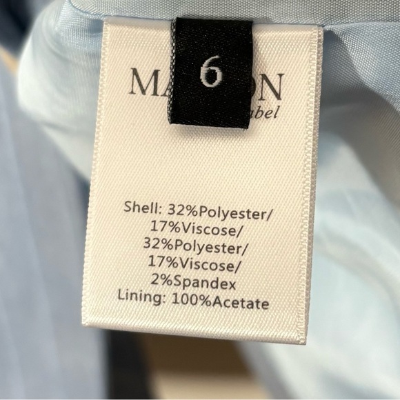 MAYSON the label Striped Boyfriend Blazer - Picture 6 of 6